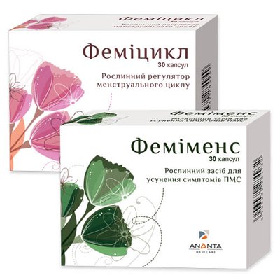 Феміменс, Феміцікл - нові продукти компанії Ананта МЕДІКЕАР ЛТД в гінекологічний портфелі.