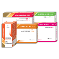 Combinations of penicillin with inhibitors beta-lactamases